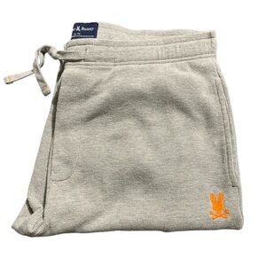 Psycho Bunny Gray Sweatpants Mens XL-T6